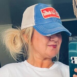 Judith March Blondie ball cap